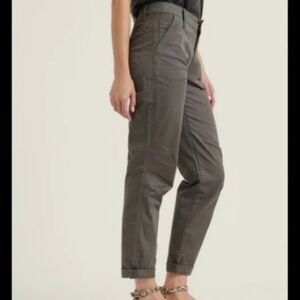Lucky Brand The Cargo Black Ankle Pants